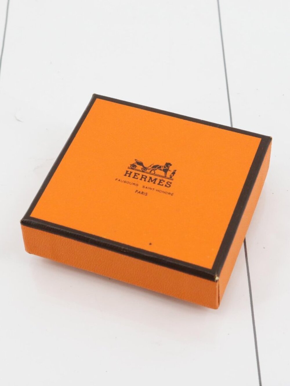 Hermes Annee De La Fantaisie Heart Cadena Charm in Box - Picture 7 of 7